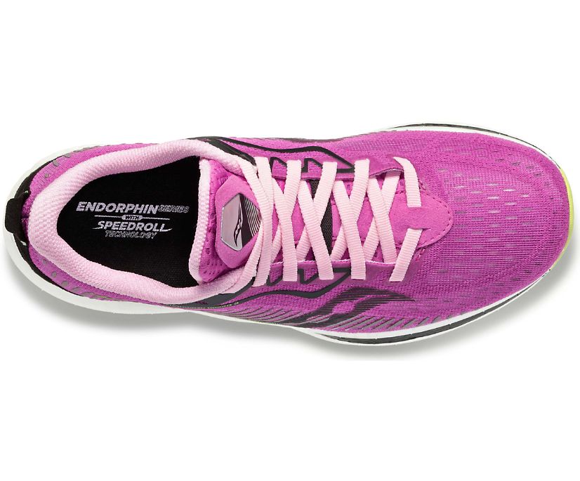 Women's Saucony Endorphin Speed 2 Running Shoes Pink | Singapore 124ZUTG